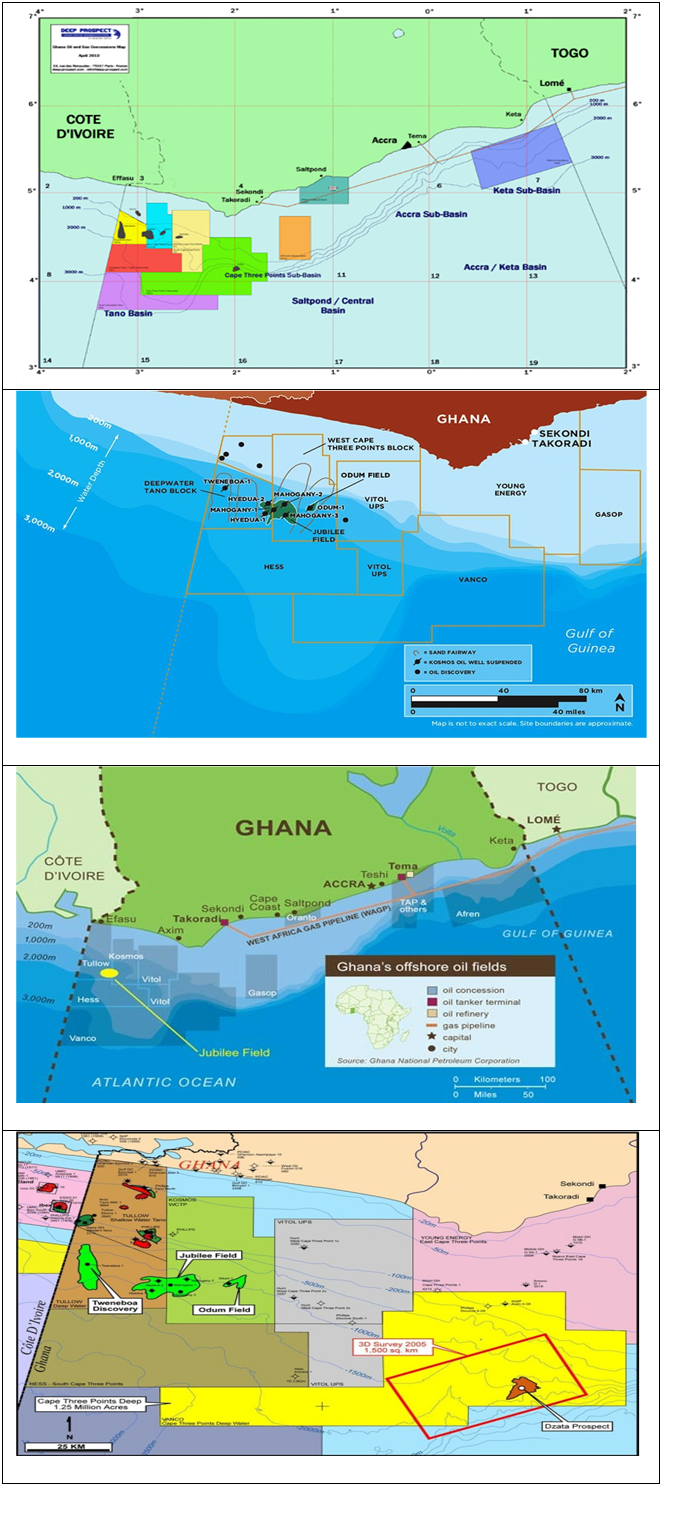 Ghana Offshore Blocks